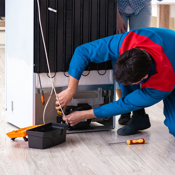 how long does it usually take to repair a refrigerator in Ginger Blue